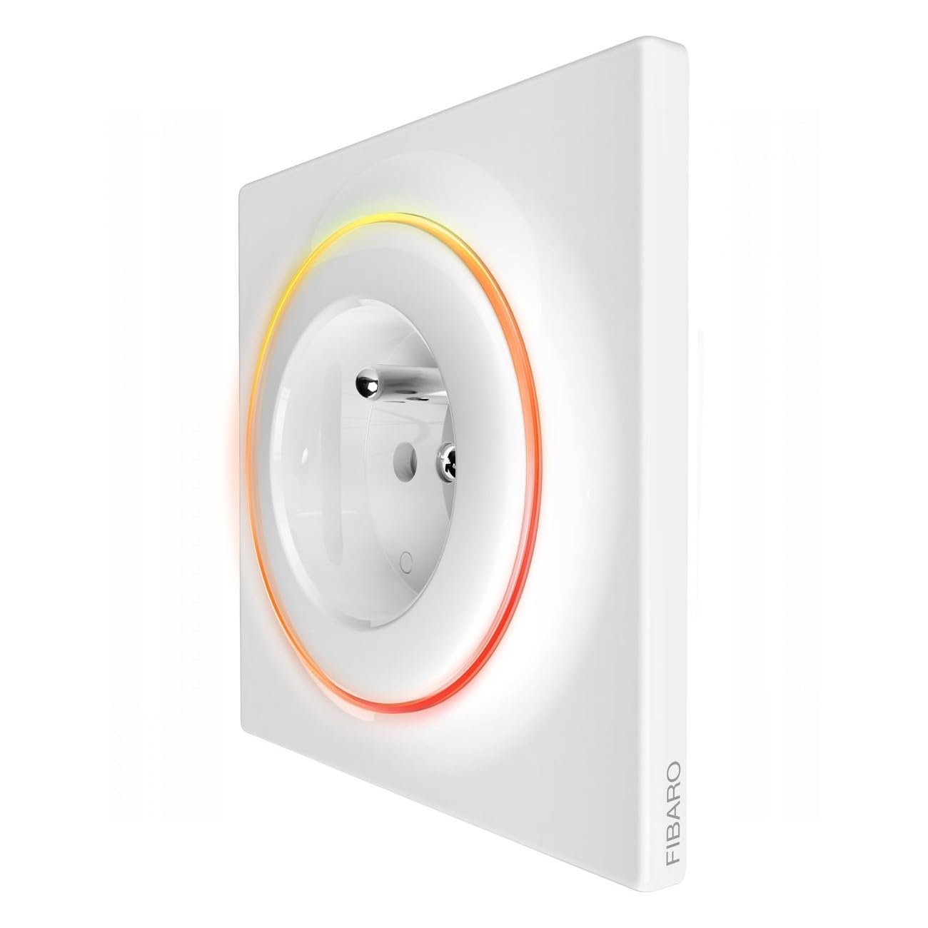 FIBARO Walli Outlet prise intelligente type E blanc