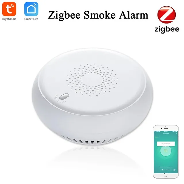 Mumubiz Zigbee Protocol détecteur fumée alarme incendie 80 dB