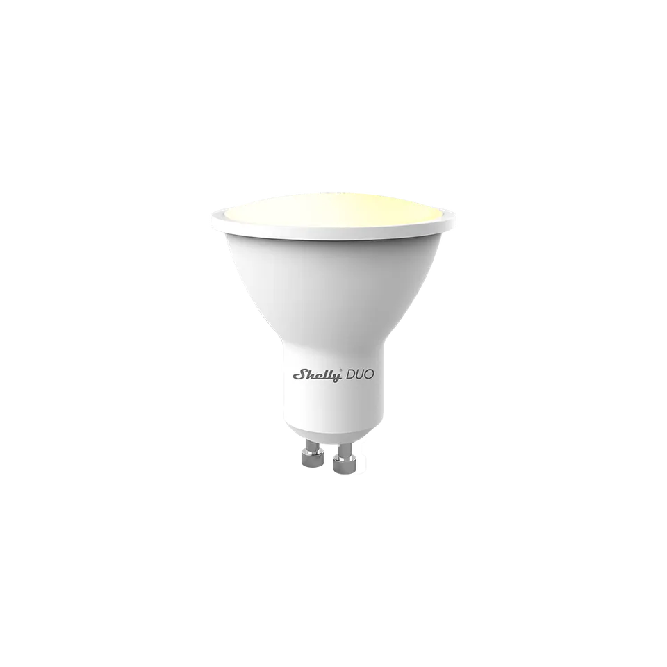 Shelly Duo GU10 ampoule WiFi blanc dimmable