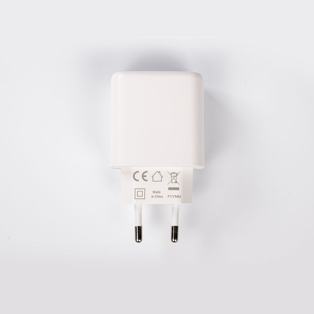 Shelly GaN Charger 30W chargeur blanc USB EU