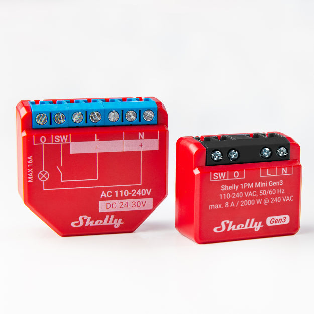 Shelly 1PM Mini Gen3 micromodule WiFi mesure single