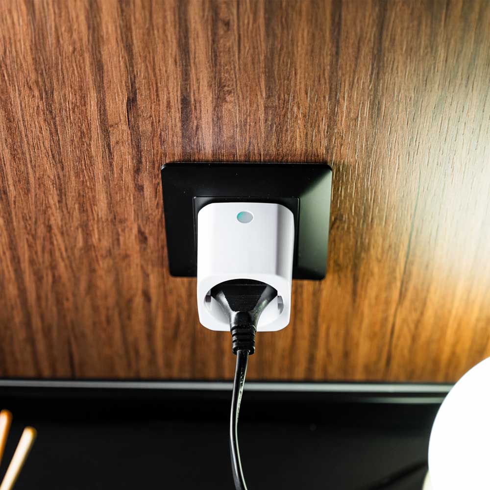 Shelly Plug M Gen3 prise connectée blanc solo
