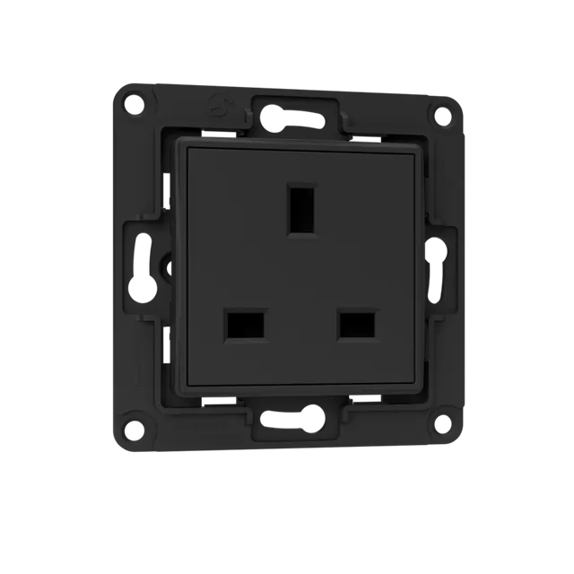 Shelly Wall Socket prise murale UK noir connecté