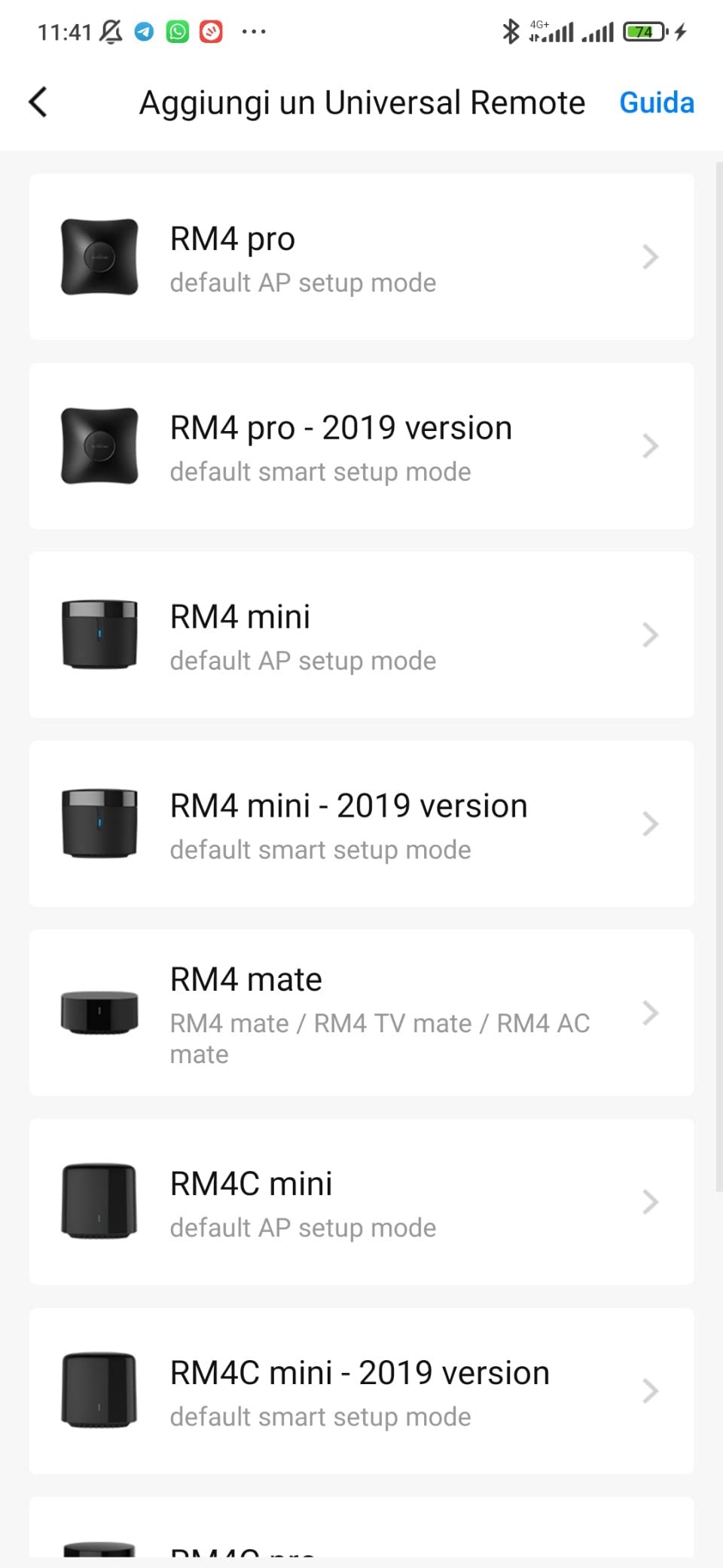 BroadLink RM4 Pro télécommande universelle IR RF avec capteur