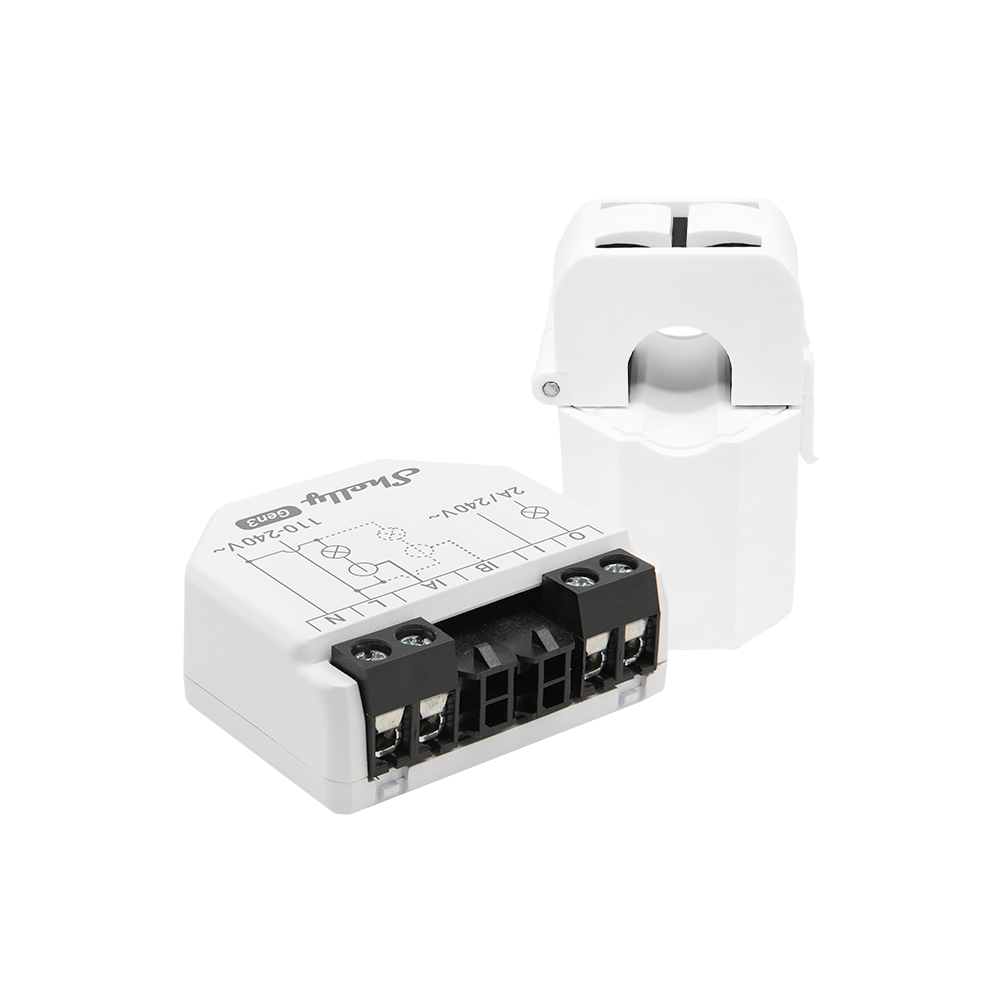 Shelly EM Gen3 compteur énergie pince 50A WiFi