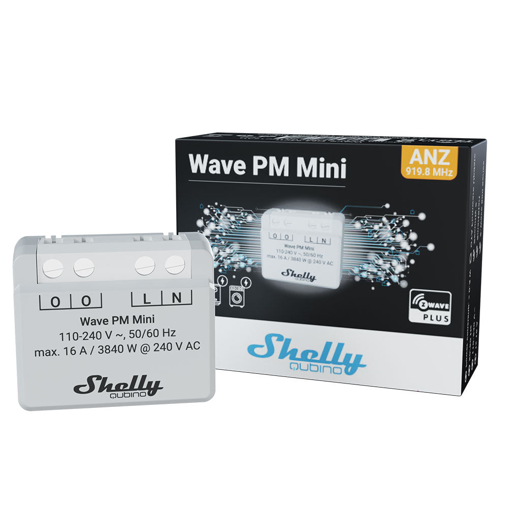 Shelly Wave PM Mini compteur énergie 16A