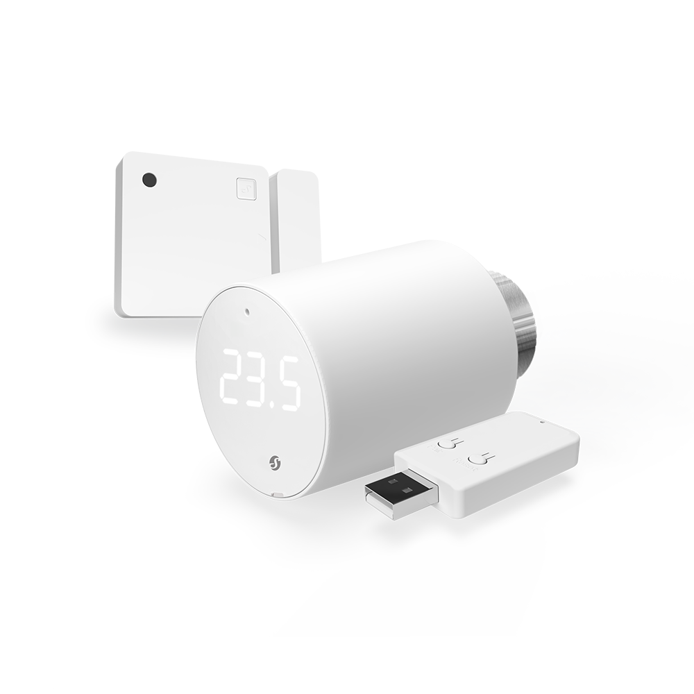 Shelly BLU TRV Starter Kit tête thermostatique Bluetooth