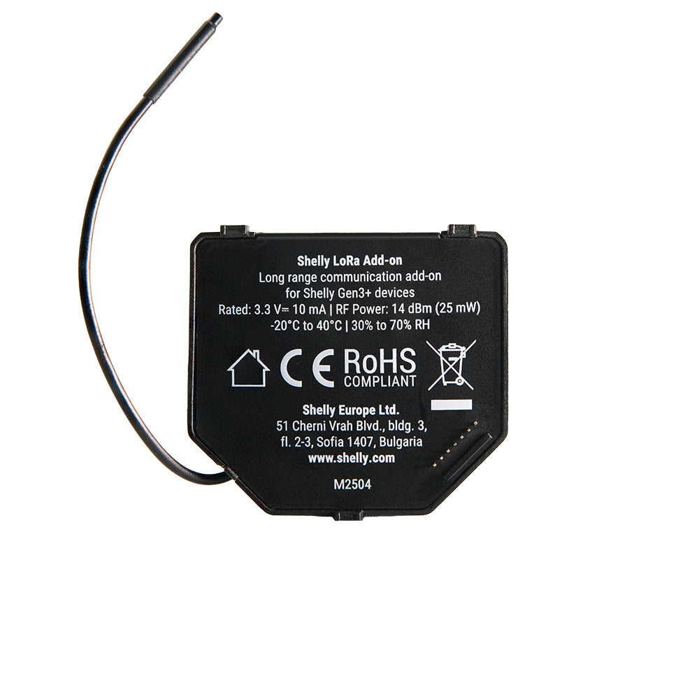 Shelly LoRa Add-on module pack de 2 portée longue