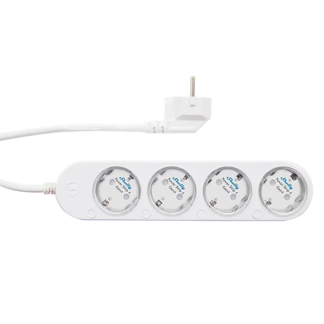 Shelly Power Strip 4 Gen4 multiprise connectée Blanc