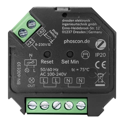 Phoscon Kobold variateur Zigbee encastré 230V 200W