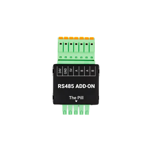 Shelly The Pill module d’extension Modbus RS485 Add-on