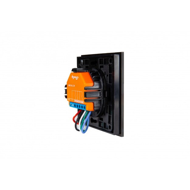 Shelly Wall Switch 4 Interrupteur mural Noir 4 boutons