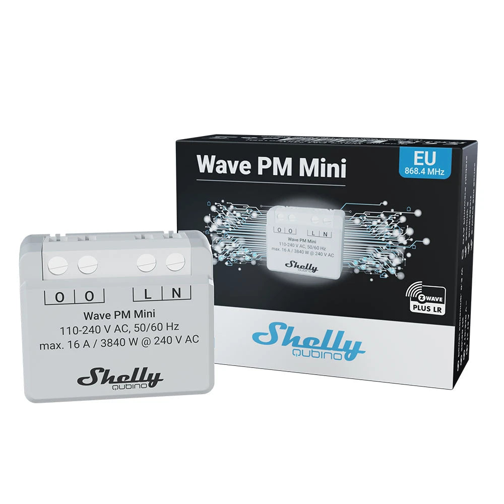 Shelly Wave PM Mini compteur Z-Wave longue portée