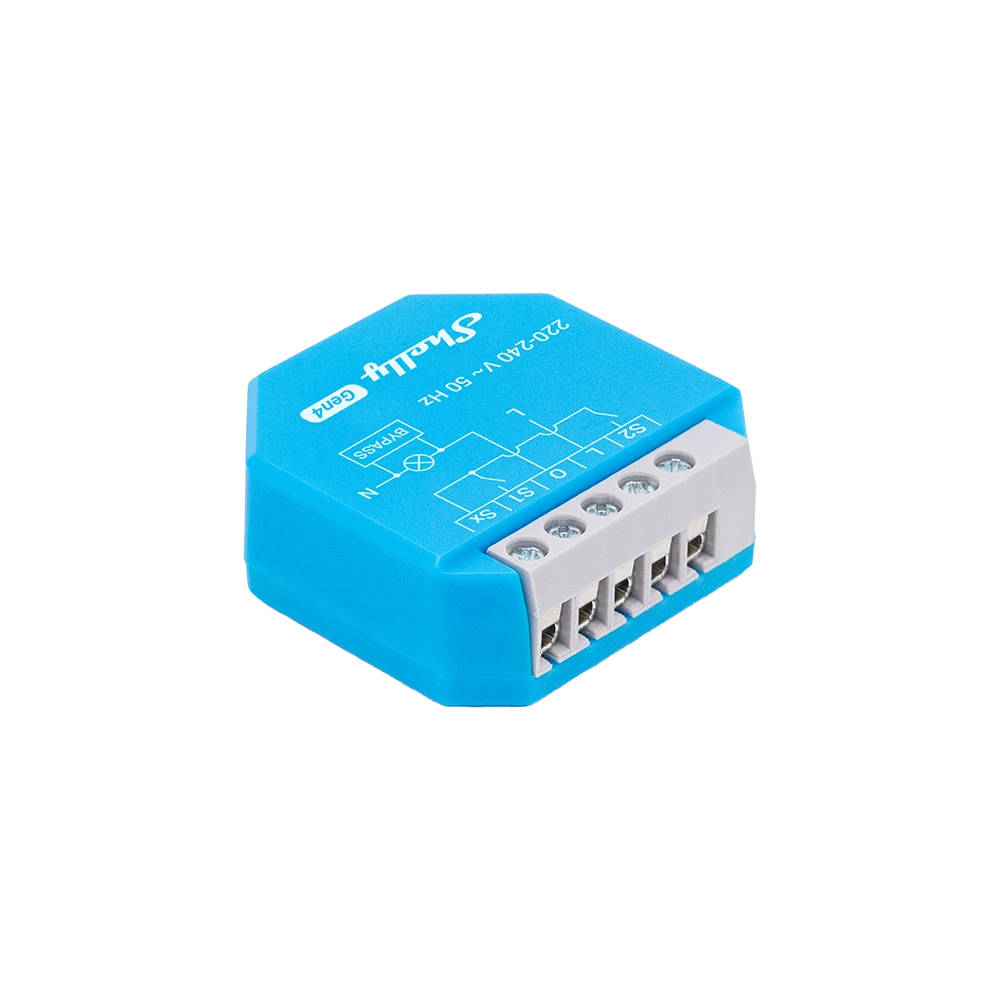 Shelly 1L Gen4 micromodule WiFi éclairage sans neutre