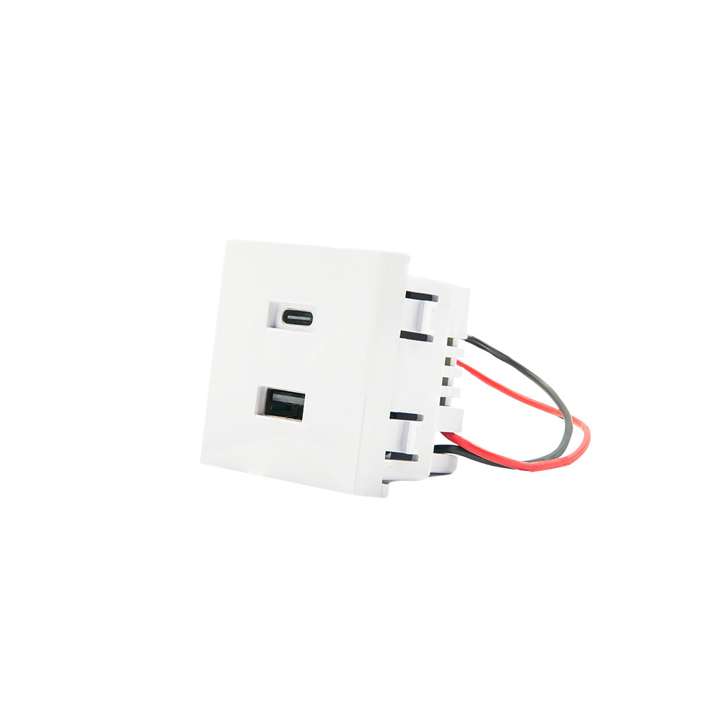 Shelly Wall Display Stand Socle Chargeur USB White