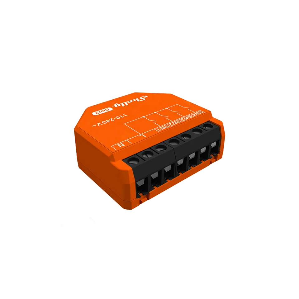 Shelly i4 Gen3 module Wi-Fi 4 entrées scènes