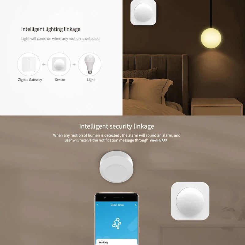 Mumubiz Zigbee Protocol détecteur mouvement PIR Zigbee 3.0