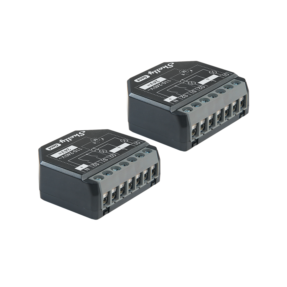 Shelly 2PM Gen4 double relais WiFi mesure puissance simple