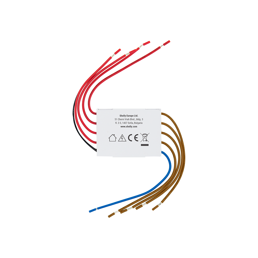Shelly 4-Channel Decoupler 230V module pour Wall Display