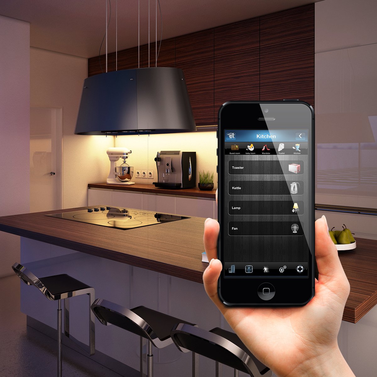 Fibaro Éclairage FGS-222 module relais connecté 2 canaux