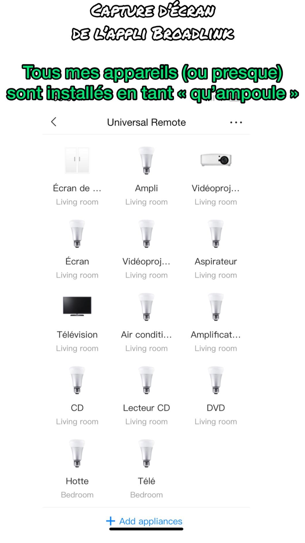 Broadlink Universal Remote RM4 Pro télécommande IR/RF Alexa