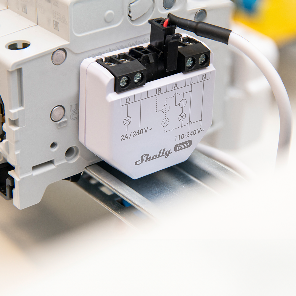 Shelly EM Gen3 compteur d’énergie pince 50A