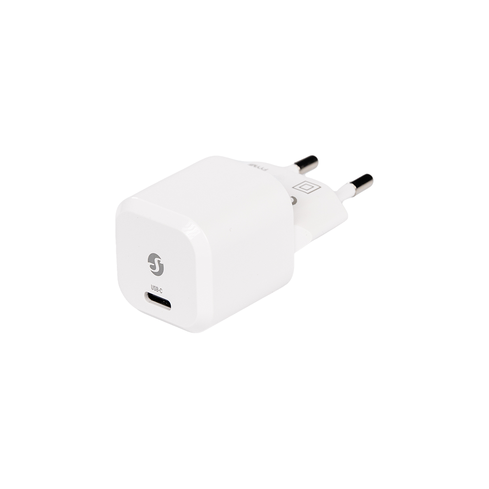 Shelly GaN Charger 30W chargeur blanc