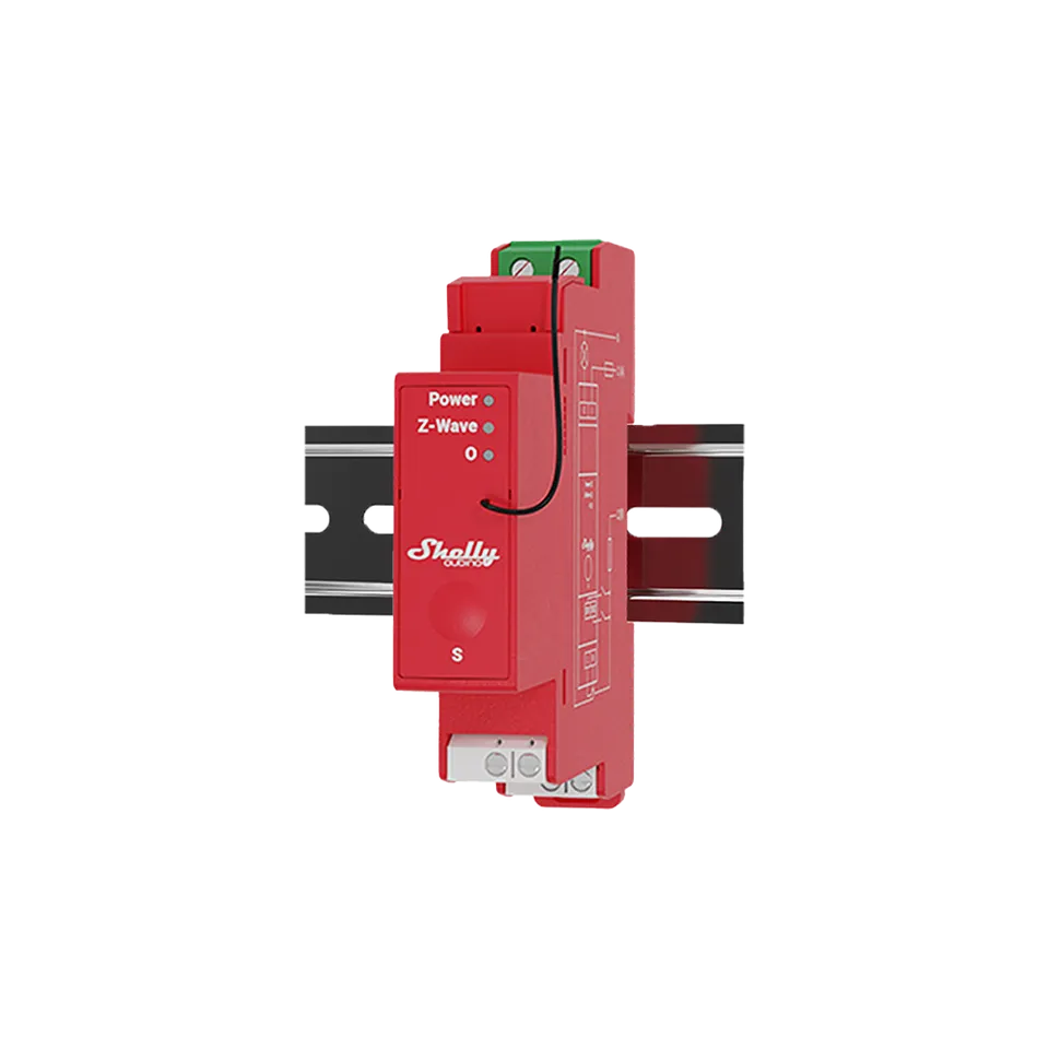Shelly Wave Pro 1PM Interrupteur DIN Z-Wave 1 voie
