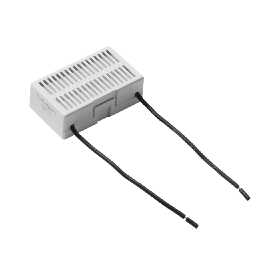 Shelly Bypass module sans neutre pour éclairage LED 20W