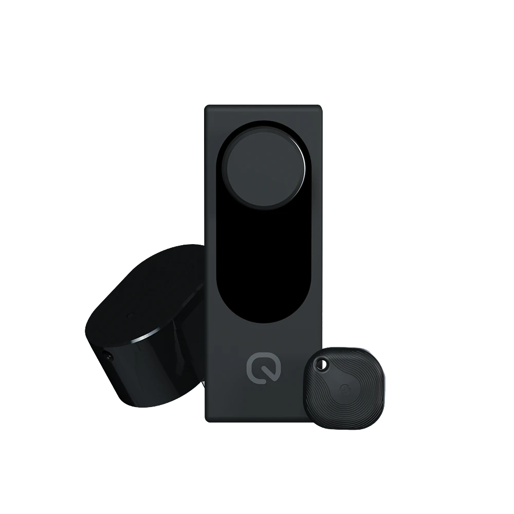LOQED Pure Black serrure connectée noire