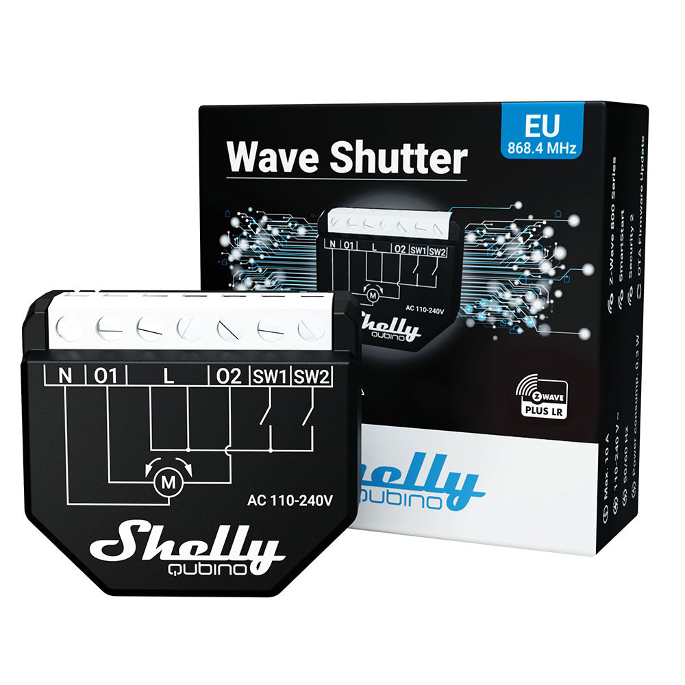 Shelly Wave Shutter LR module volet roulant Z-Wave store