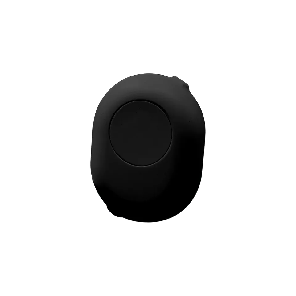 Shelly Plus Button Add-on noir module bouton poussoir