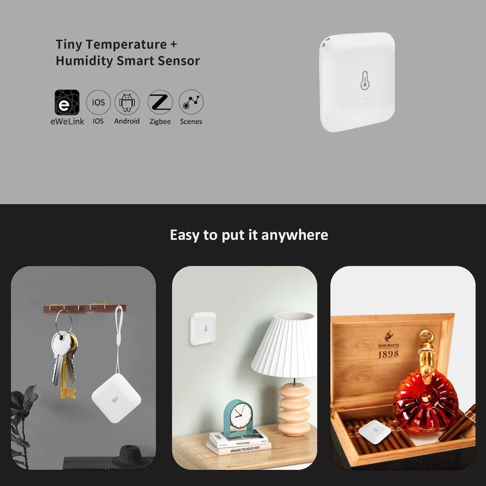 Mumubiz Zigbee Protocol capteur température humidité Alexa