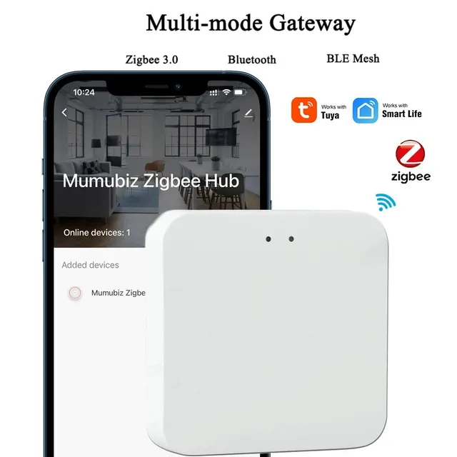 Mumubiz Zigbee Protocol gateway multimode Zigbee Bluetooth