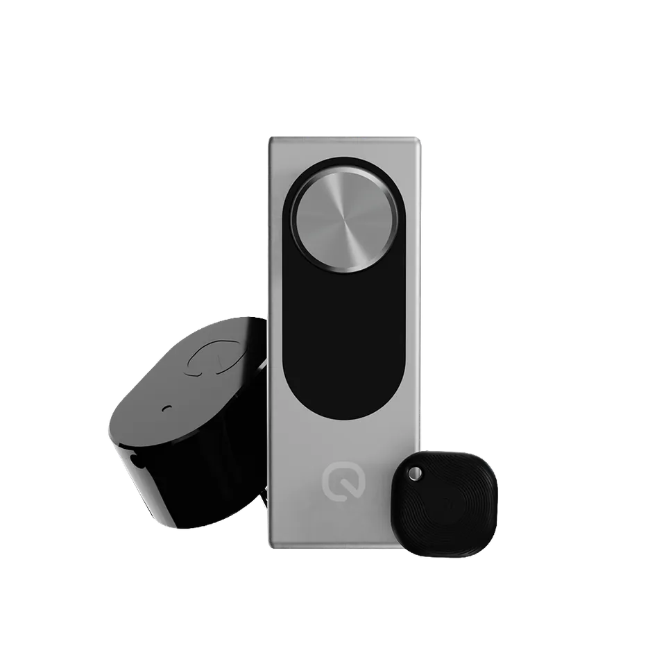 Loqed Pure Silver serrure connectée argent sans clé