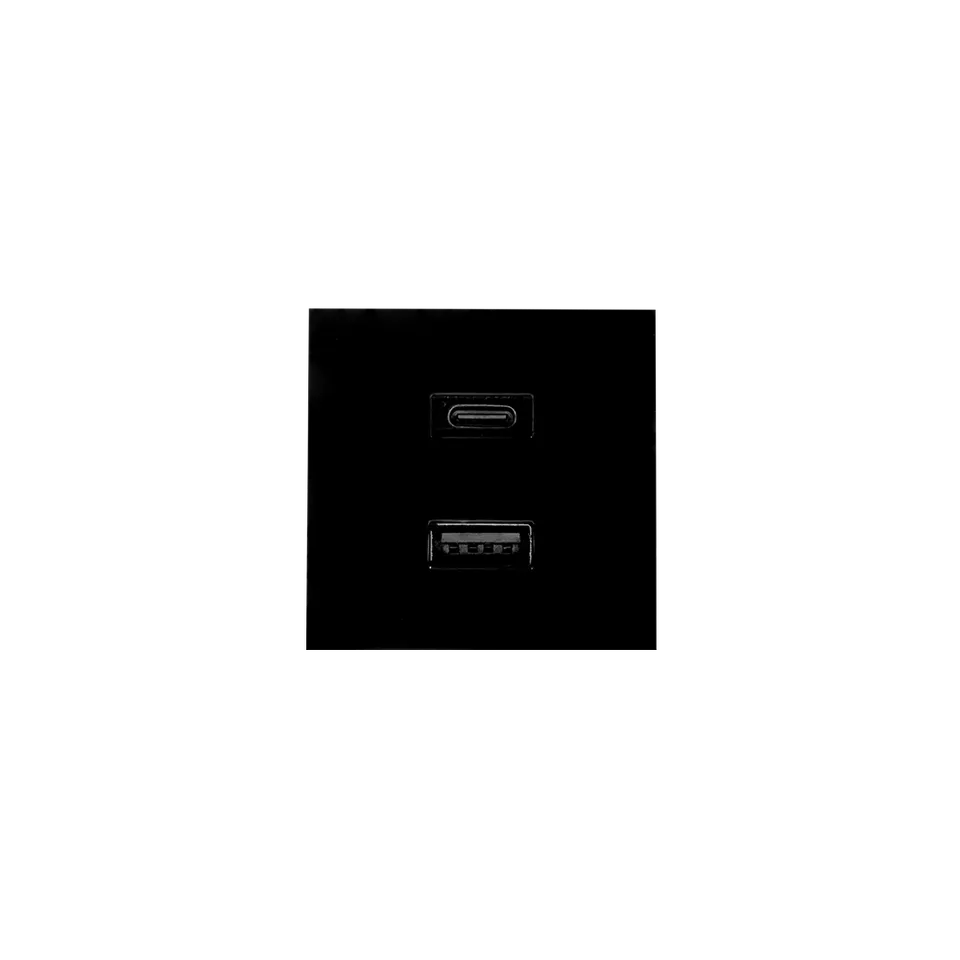 Shelly Wall Display Stand Socle Chargeur USB Black