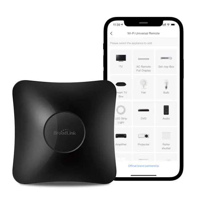 Broadlink Universal Remote RM4 Pro télécommande IR/RF Alexa