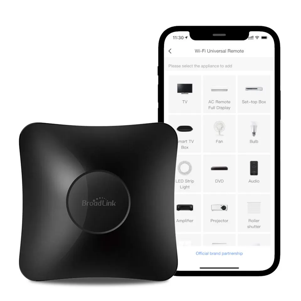 Broadlink Universal Remote RM4 Pro télécommande IR/RF Alexa