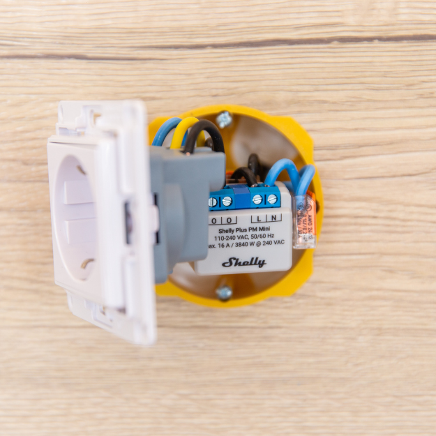 Shelly Plus PM Mini compteur énergie WiFi 16A 1 canal