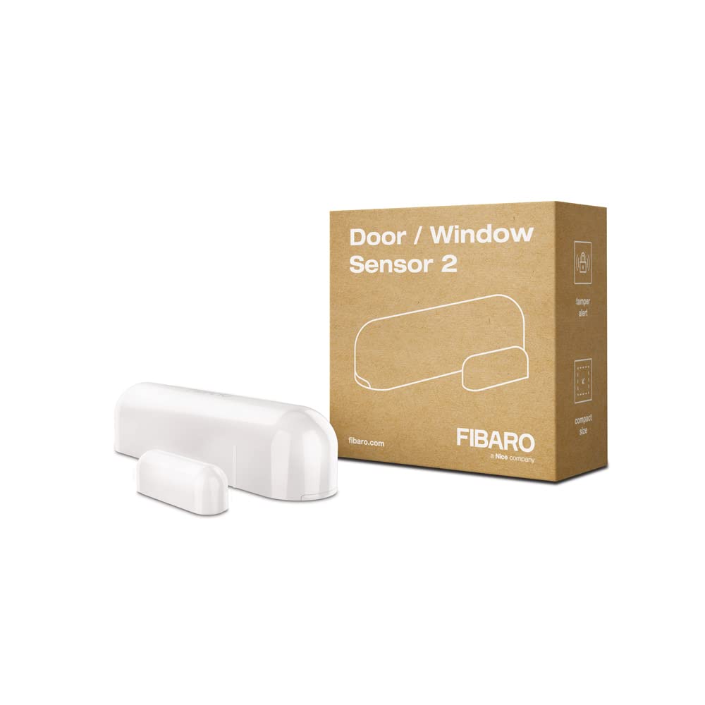 Fibaro Sûreté FGK101-ZW5 détecteur ouverture blanc Z-Wave+