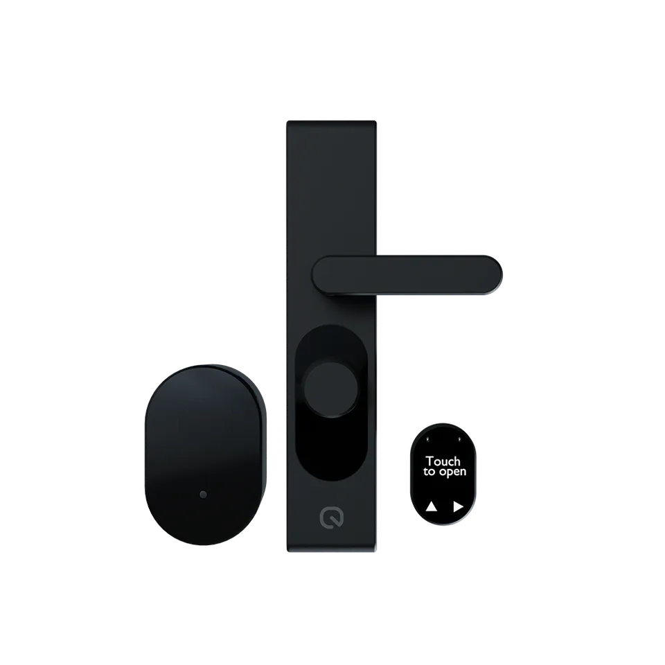 LOQED Touch Smart Lock serrure connectée noire Bluetooth Wi-Fi