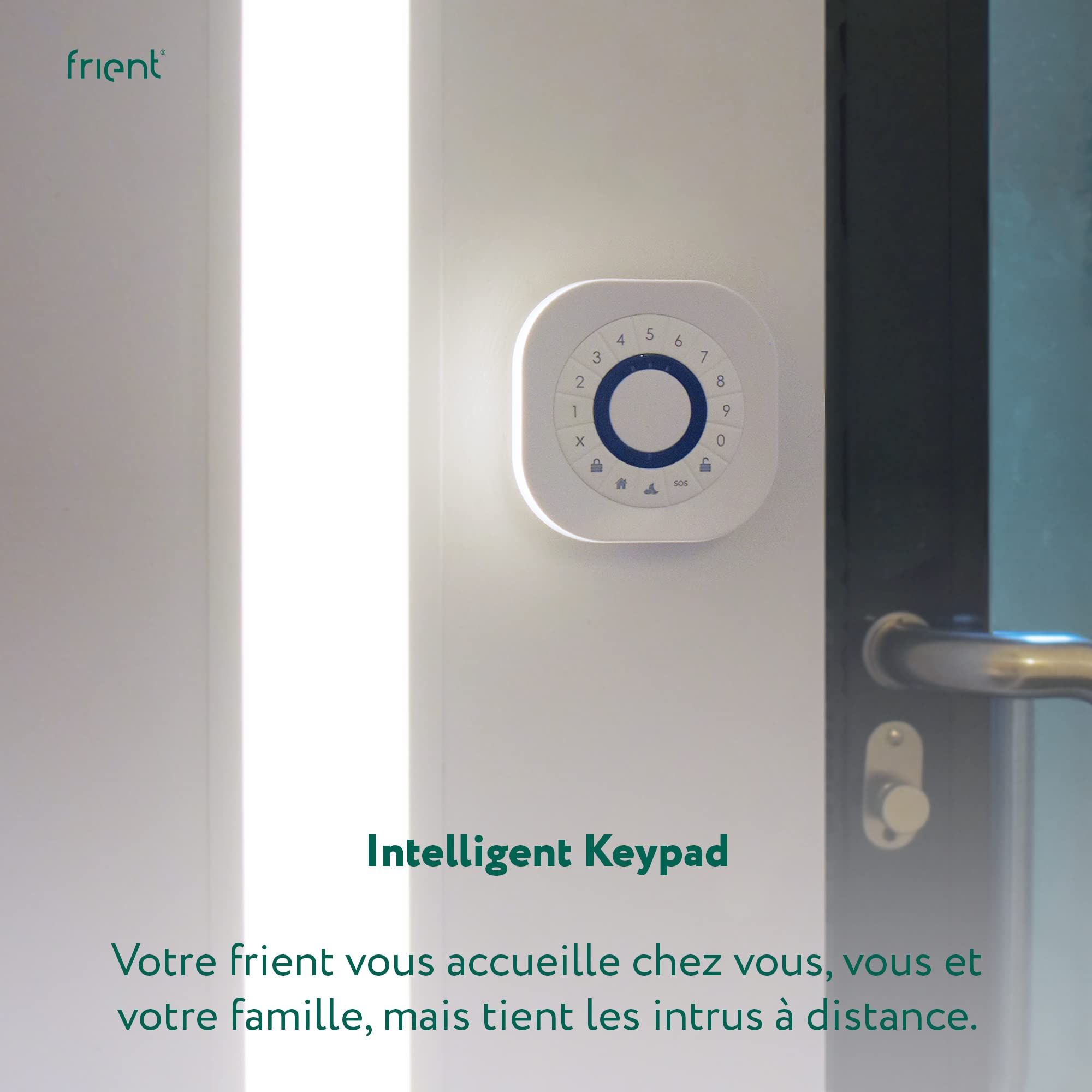 frient Intelligent Keypad clavier à code Zigbee RFID