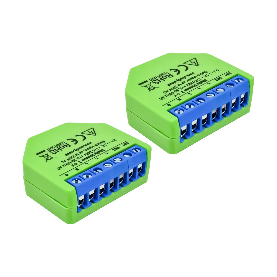Shelly Dimmer2 variateur WiFi pack de 2 éclairage