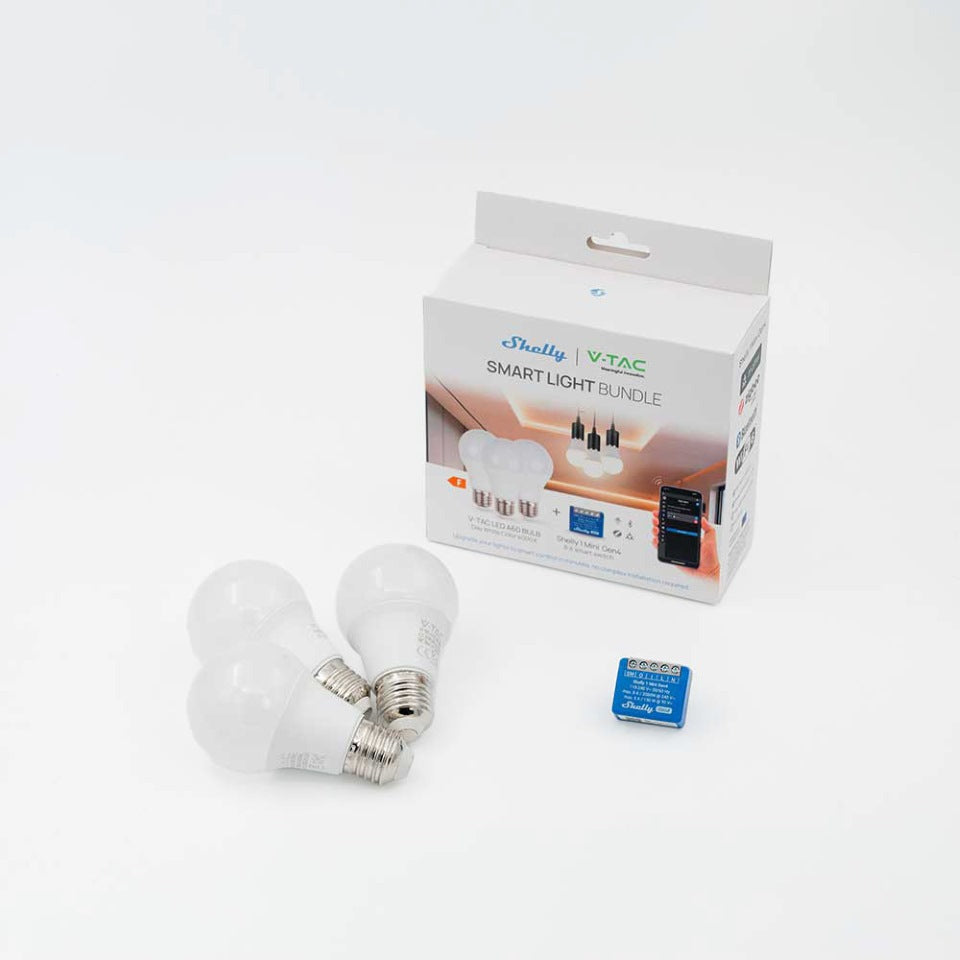 Shelly 1 Mini Gen4 Micromodule WiFi Matter + V-TAC