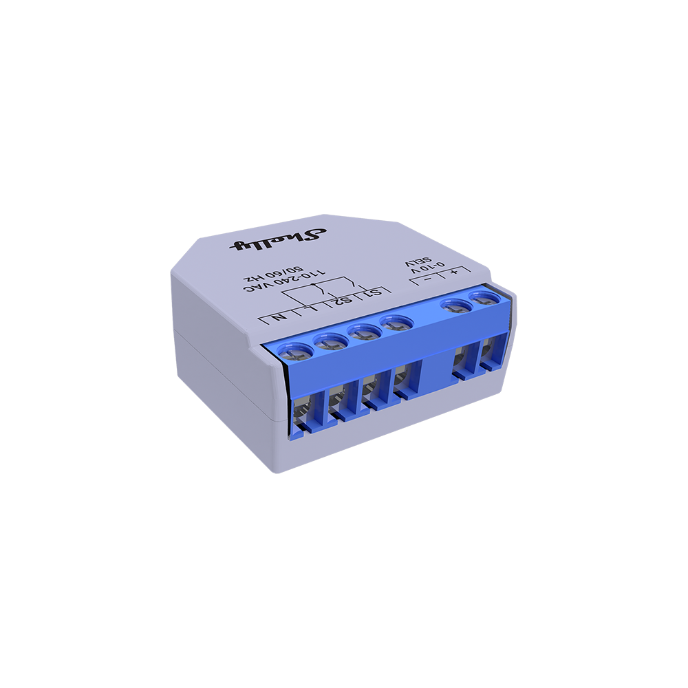 Shelly Plus 0-10V Dimmer Variateur Connecté WiFi