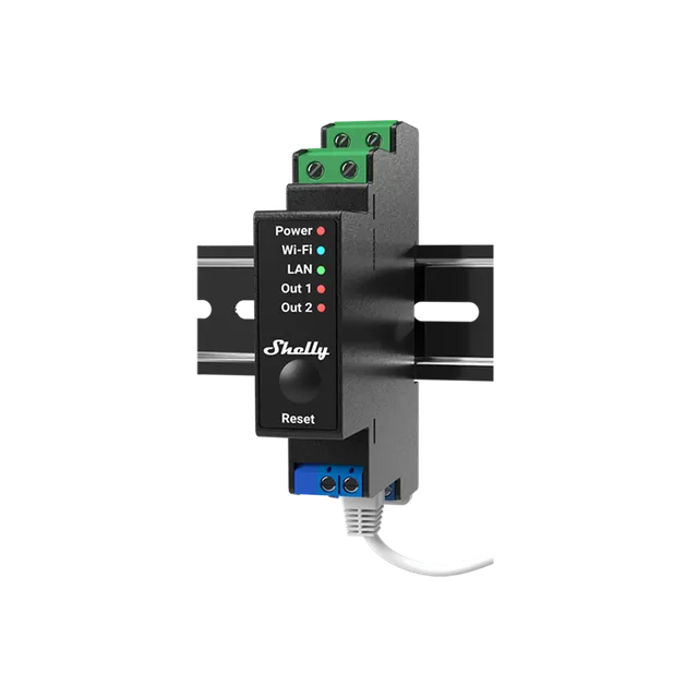 Shelly Pro devices Pro 2PM interrupteur DIN 2 canaux