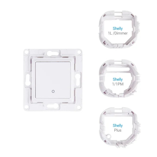 Shelly Wall Switch 1 interrupteur mural blanc 1 bouton