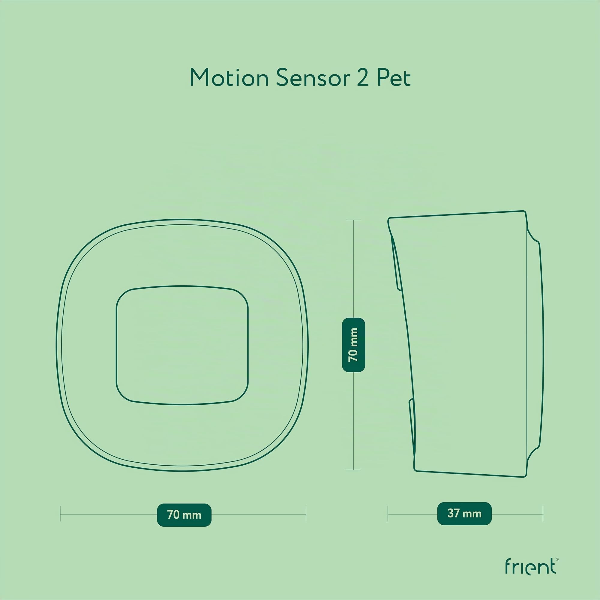 frient Motion Sensor 2 Pet capteur mouvement Zigbee animaux