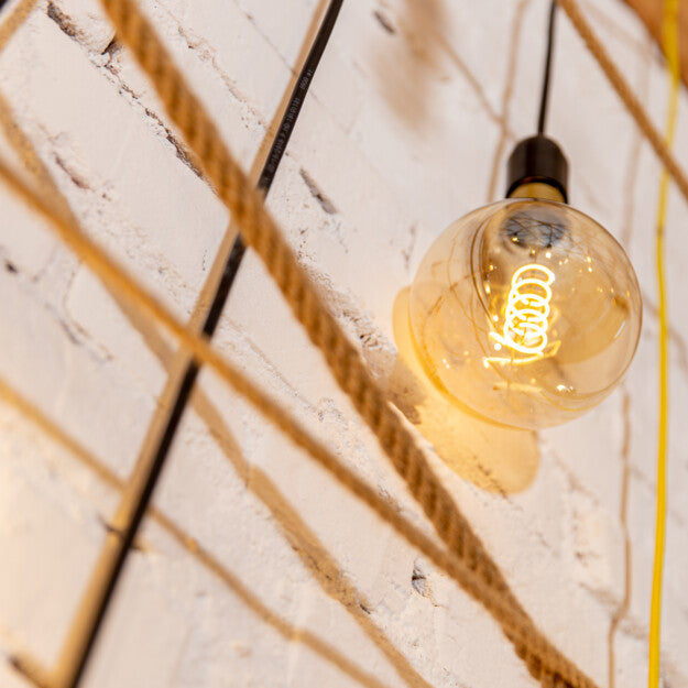 Shelly Gen1 Vintage G125 ampoule WiFi E27 dimmable