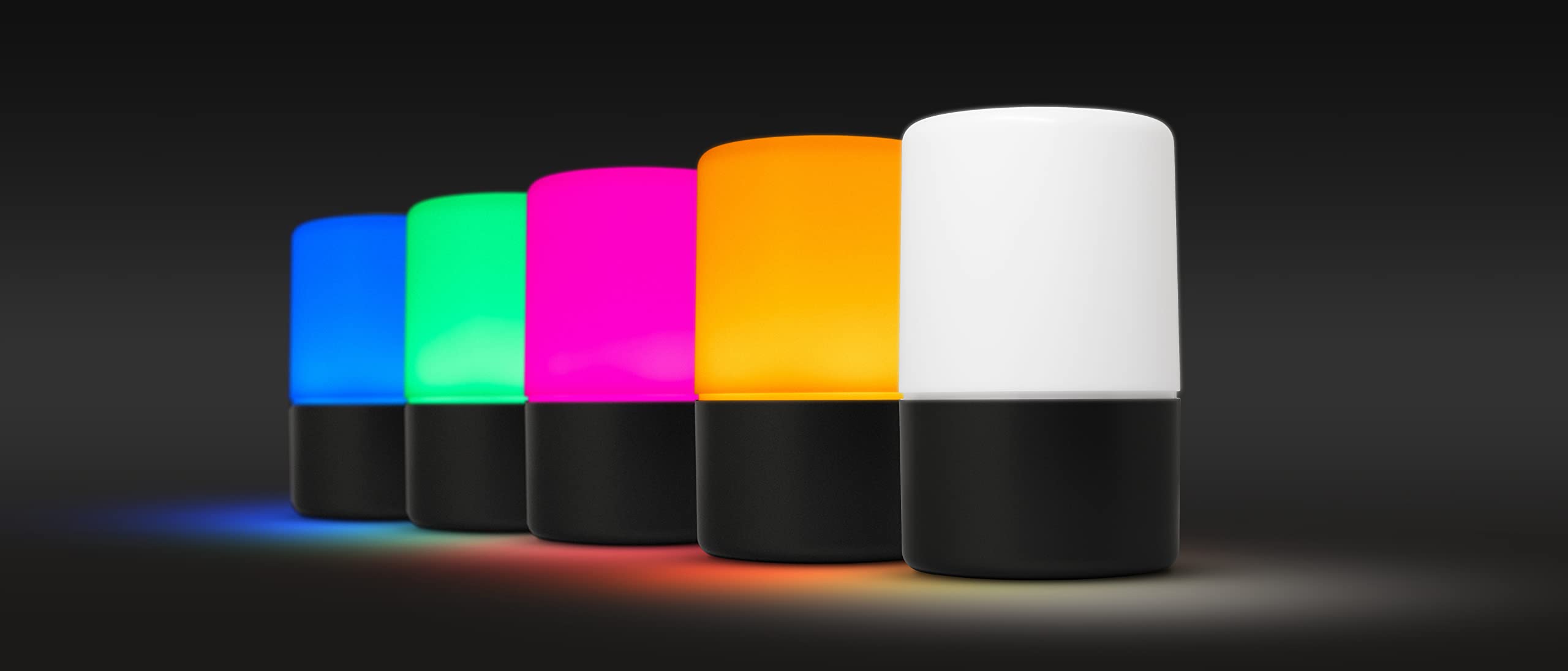 Phoscon Hive lampe connectée LED RGB dimmable batterie Qi